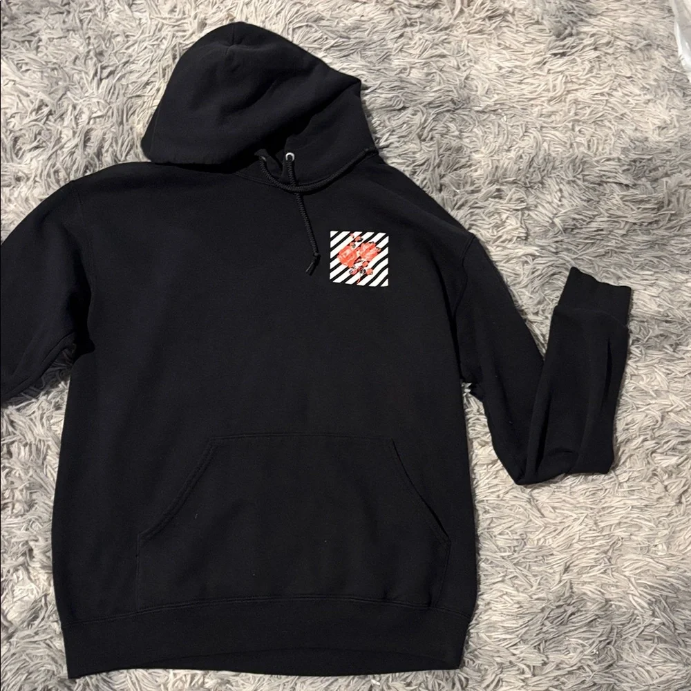 Bowery Size S Black Hoodie‎ Sweater